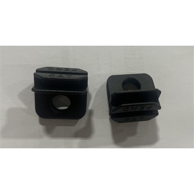 Replacement Squeeze Clip for Aluminum Sign Posts Adjustable Arm - Black