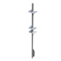 Round Rod Ground Stake for Aluminum Real Estate Sign Posts