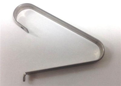 Safety Pin Clip for Signs and Sign Riders