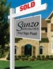 Colonial PVC Yard Sign Post 6 Foot