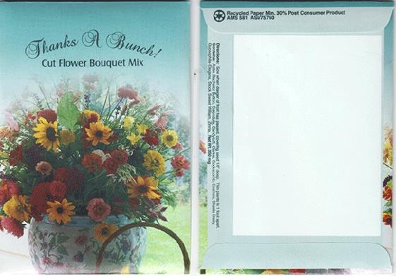 Old Fashioned Mix Custom Printed Seed Packets
