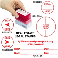 Self-Inking Legal Document Stamps