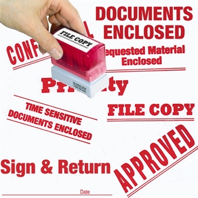 Self-Inking Stamps - Stock Designs