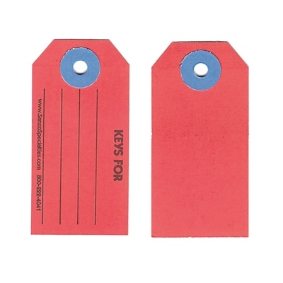 #1 Paper Key Tags with KEYS FOR Print- Qty 1000
