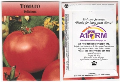 Tomato Personalized Seed Packets