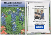 Texas Bluebonnet Personalized Seed Packets