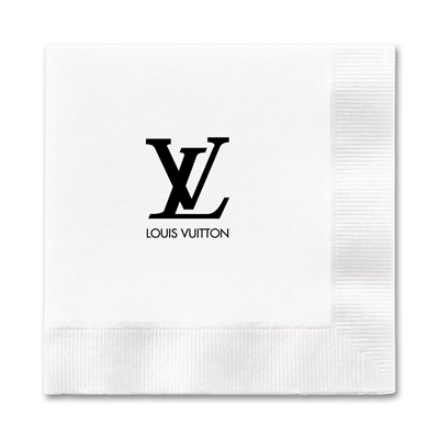 1-Ply White Beverage Napkin | Coin Edge Embossed | Eco-Friendly Event Napkins