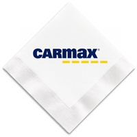 3-Ply White Beverage Napkin FSC Certified | Eco-Friendly Event Napkins