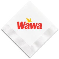 3-Ply White Beverage Napkin | Elegant Recycled Event Napkins