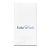 Foil Stamped 3-Ply White Hand Towels | Luxury Event & Hotel Towels