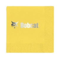 Foil Stamped Colorware Dinner Napkin - 1/4 Fold | Elegant Luxury Event Napkins