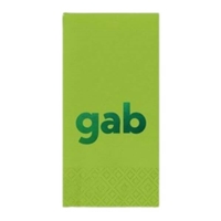 Foil Stamped Colorware Dinner Napkin - 1/8 Fold | Eco-Friendly Luxury Napkins