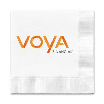 The 1-Ply Full Color White Luncheon Napkin | Eco-Friendly & Elegant