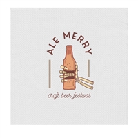 FashnPoint Full Color Mini Beverage Napkins | Custom Event Napkins