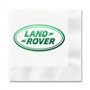 Foil Stamped 3-Ply White Beverage Napkin | Custom Metallic & Matte Napkins