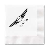 2-Ply White Beverage Napkin Case of 1000 | Recycled Material Napkins