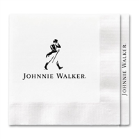 3-Ply White Beverage Promo Napkin | Bulk Promo Napkins Case of 1000