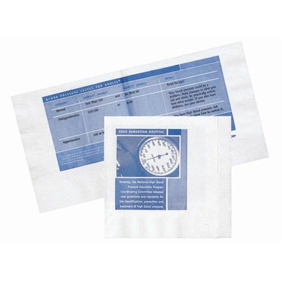 2-Ply White Beverage Napkins | Bulk Promo Napkins Case of 1000
