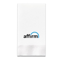 2-Ply White Dinner Napkins | 1/8 Fold | Case of 1000 | Eco-Friendly