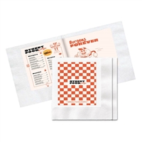 3-Ply White Beverage Napkins | Bulk Promo Napkins Case of 1000