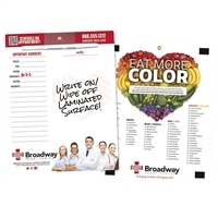 Dry Erase Laminated Memo Board | 8.5" x 11", Magnetic Back, 14 pt