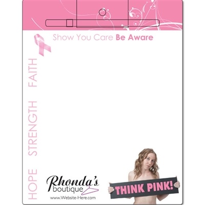 Awareness Memo Board | 8.5x11 Magnetic, 14 pt. Laminated with Full Color