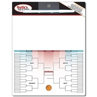 Custom Bracket Memo Board | 8.5" x 11" Write-On/Wipe-Off, Laminated 14 pt with Full Color