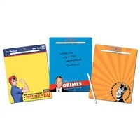 Political Campaign Memo Board | Magnetic 8.5x11, Laminated 14 pt.