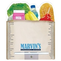 Custom Magnetic Grocery Bag Memo Board | 14 pt. with Full Color Imprint