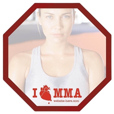 Octagon Shaped Promotional Memo Board | Laminated 14 pt. with Custom Imprint