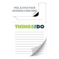 Custom Magnetic Sticky Note Pads | 20 Sheets & Full Color Imprint
