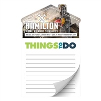 Magna House Magnet Sticky Notes | 20 Sheets Custom Notepads