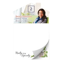 Realty House Magnet Sticky Notes | 20 Sheets