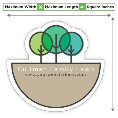 Custom Promotional Magnet | 30 mil, Square Inch with Custom Full Color Imprint