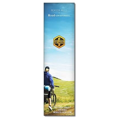 Traffic Awareness Magnet â€“ 1.5x5.5 | Custom Full Color with 20 Mil Promo