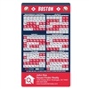 Boston Baseball Magnet | Custom Full Color Imprint 20 Mil Schedule Giveaway