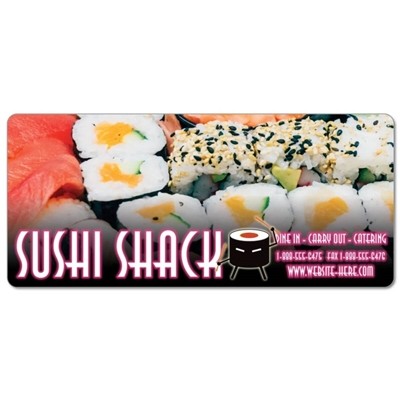 Custom Round Corners Promotional Magnet | 20 mil Durable Thickness with Full Color