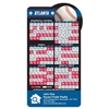 Atlanta Baseball Schedule Magnet | MLB Fan Giveaway 20 Mil with Full Color Imprint