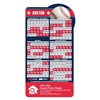 Boston Baseball Schedule Magnet - 20 Mil | 3.875" x 7.25" Custom Full Color Imprint