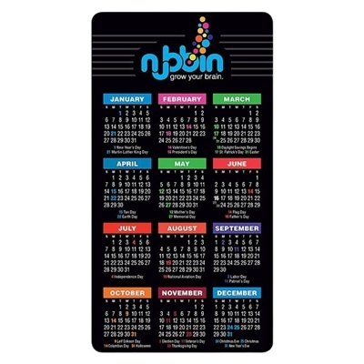 Calendar Magnet 4" x 7.5" â€“ 20 mil | Rounded Corners & Custom Full Color Imprint