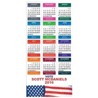 TUFFMAG 4x8.25 Calendar Magnet | Outdoor Safe & Fade-Resistant with Full Color Imprint