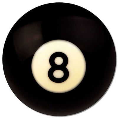 Pool Ball Promotional Magnet â€“ 6.5" | Custom Full Color Imprintâ€“ 20 Mil
