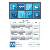 Business Calendar Magnet 6x8.5 | Custom Full Color Imprinted 20 Mil