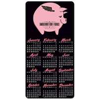 Custom 6x12 Round Corner Calendar Magnet â€“ 25 mil | Full Color
