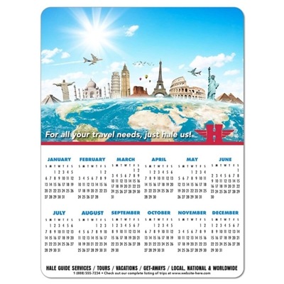 Year-Round Calendar Magnet | 25 mil Square Corner with Full Color