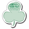 Shamrock Shaped Sticky Notes | 50-Sheet Custom Full Color Print Notepads