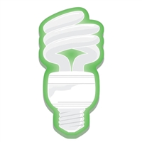 Energy Promo Sticky Notes | Light Bulb Shape | 50 Sheets