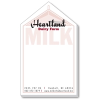 Milk Carton Sticky Notes | 25-Sheet Custom Pads with Full Color Imprint