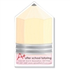 Pencil Shaped Sticky Notes | 25-Sheet Custom Printed Notepad with Full Color Imprint