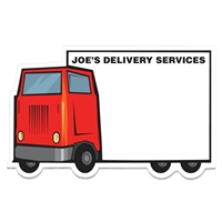 Promotional Truck Sticky Notes | 50-Sheet Custom Pads